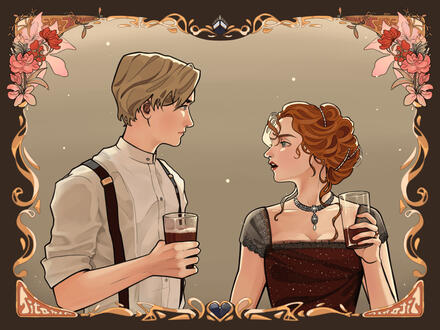 Titanic Art Nouveau Study (2023)